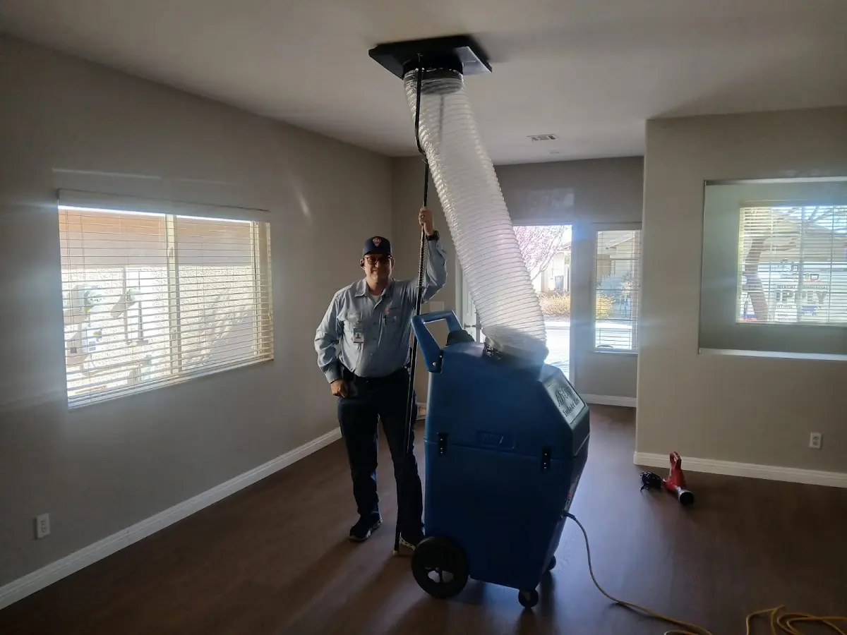 Professional Dryer Vent Cleaning work inside a Fort Meade home